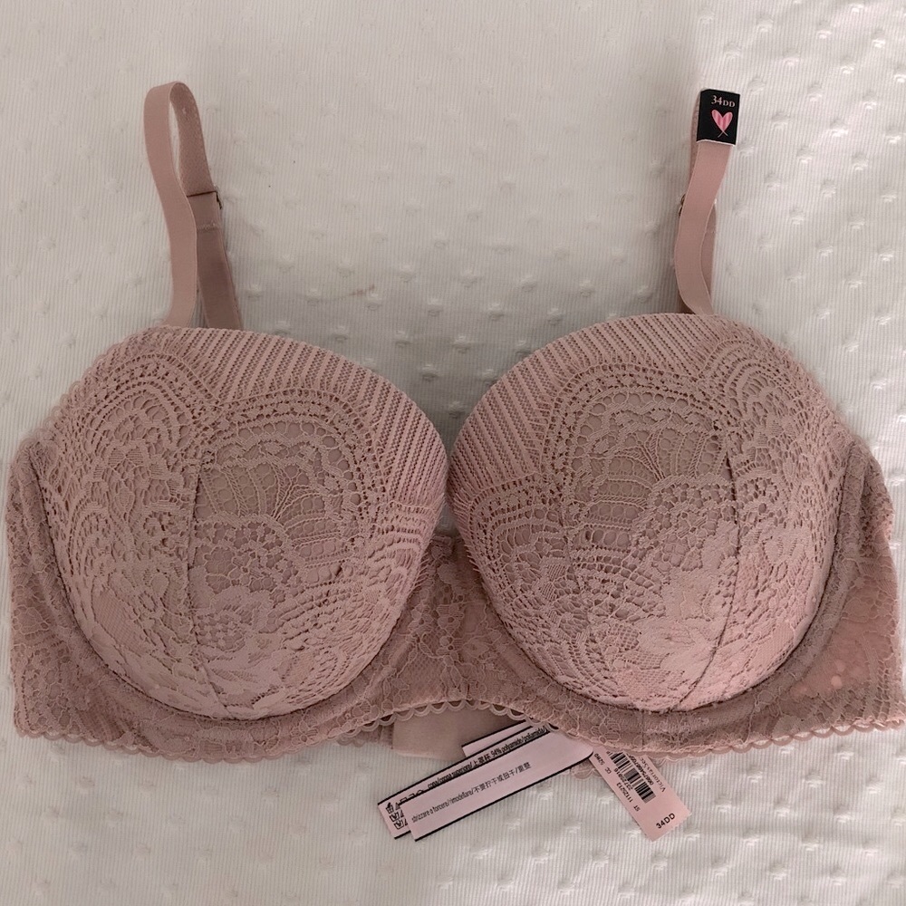 Dream Angels lined demi, NWT, stunning!